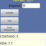 Programa gestión control cobro comandero android hostelería