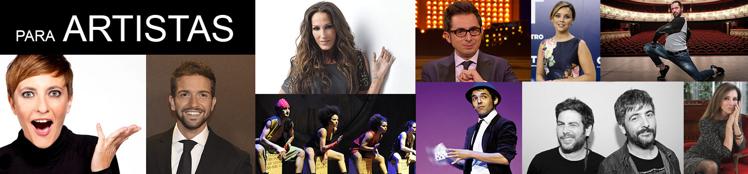 Programa de gestión Artistas Eventos Contratación