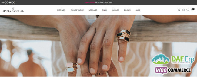 Conector Woocommerce Daferp Software de gestión